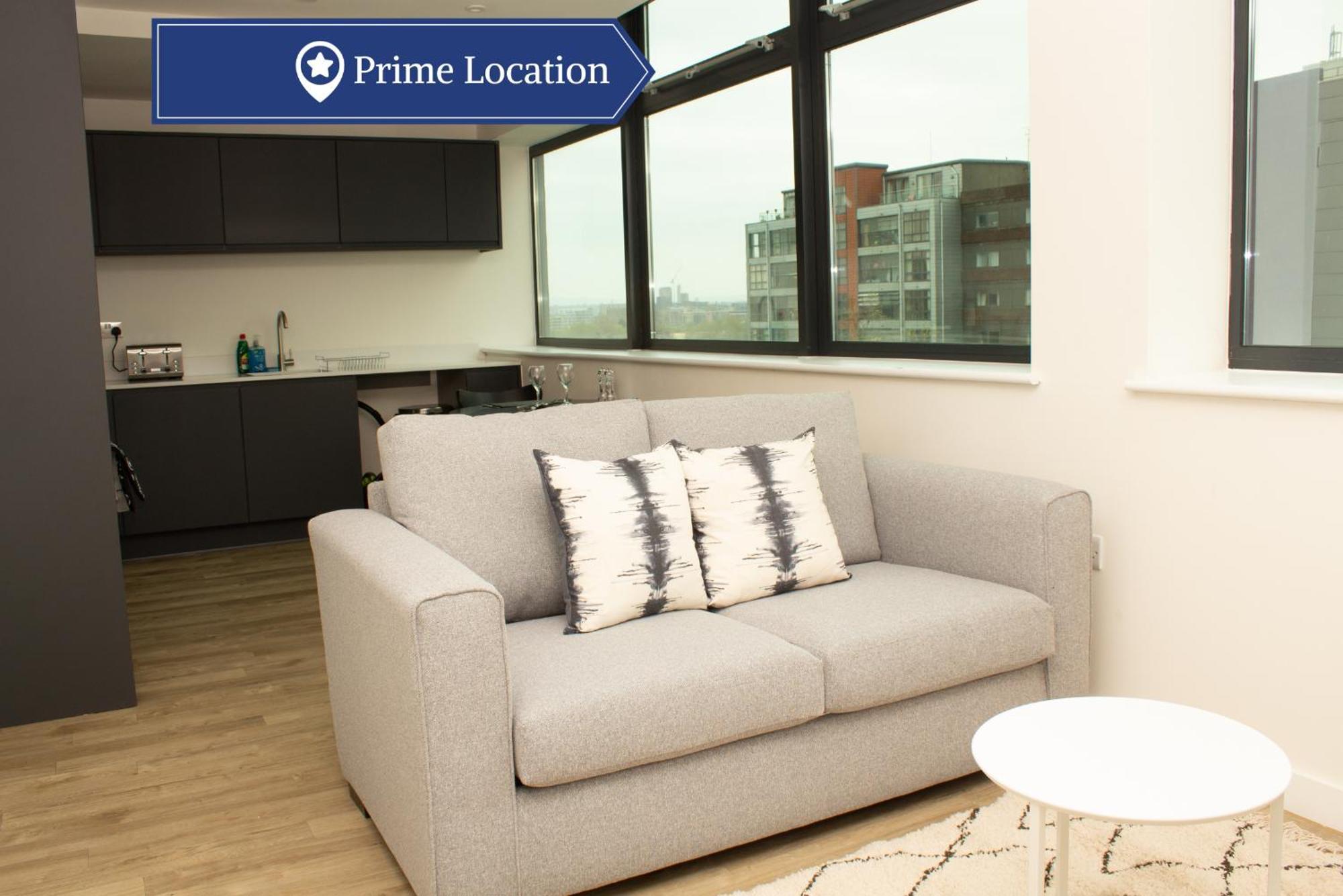 Dashing 1br Penthouse Near Mcr Stadiums